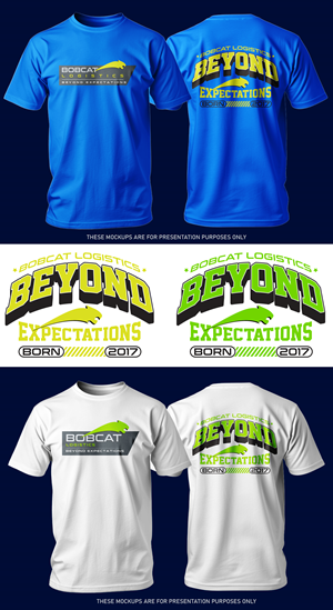 T-shirt Design by Nasima Ak for Bobcat Logistics Ltd | Design: #36388863