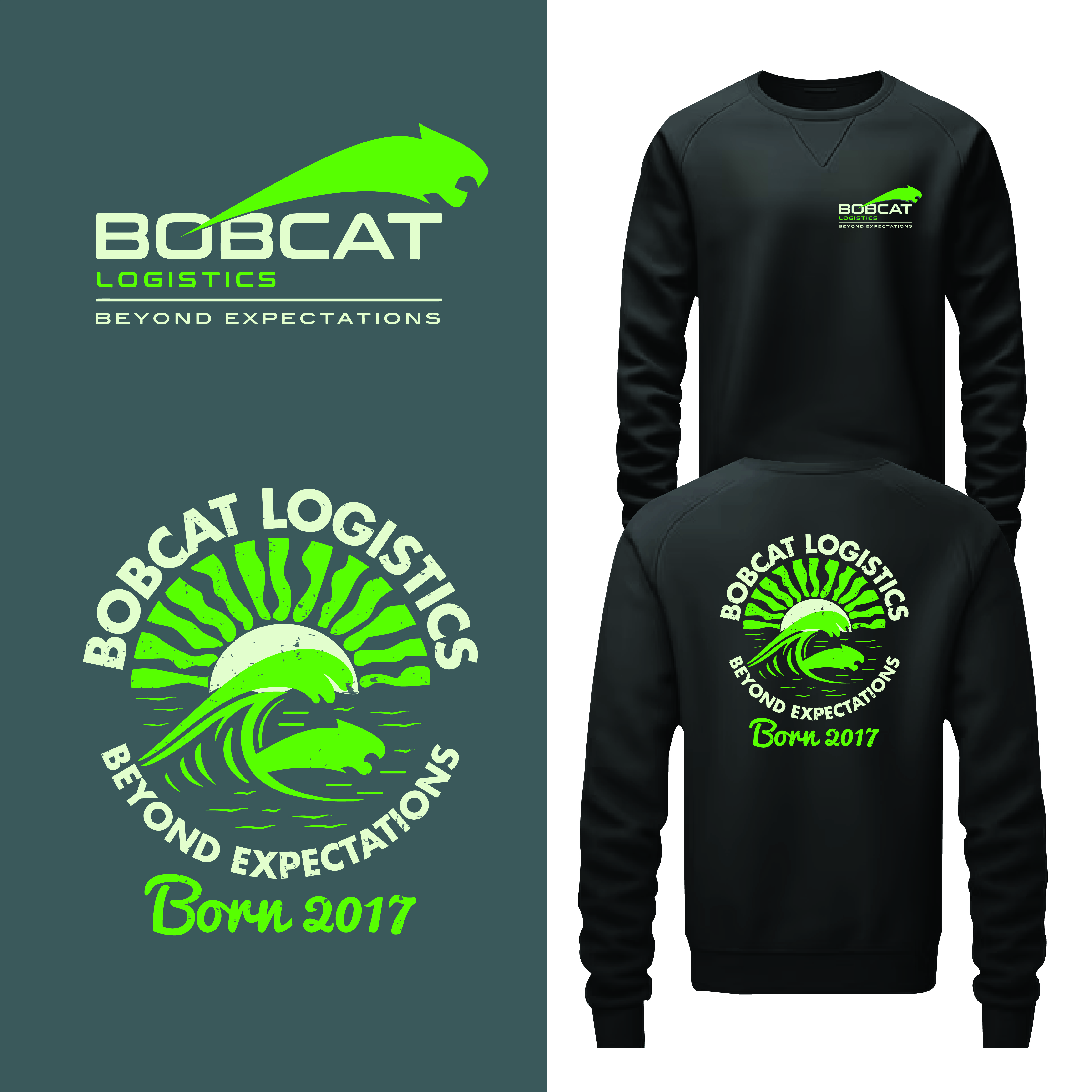 T-shirt Design by amda51 for Bobcat Logistics Ltd | Design #36453747