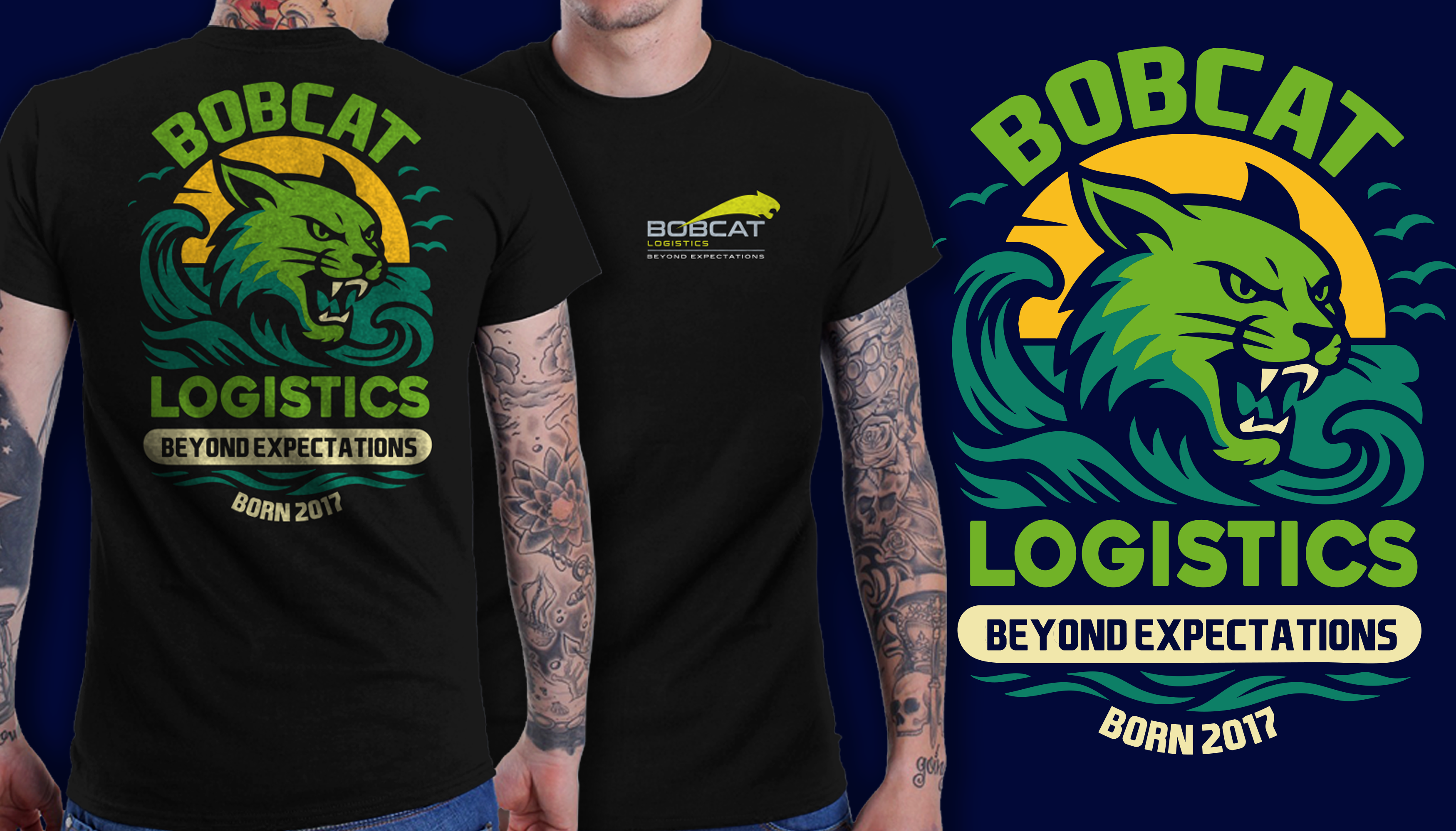 T-shirt Design by Xerox for Bobcat Logistics Ltd | Design #36414409