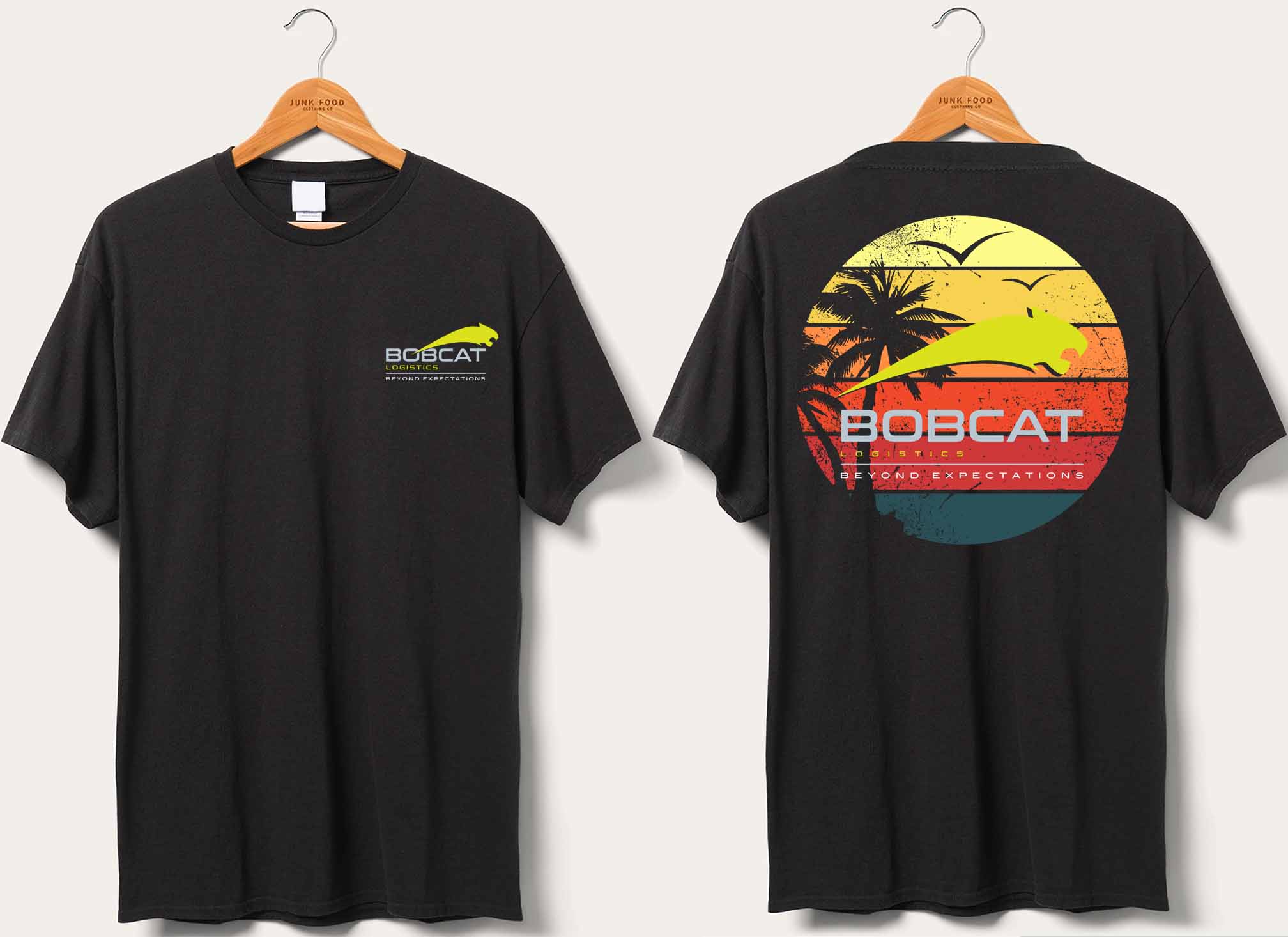 T-shirt Design by O_O NIZAL O_O for Bobcat Logistics Ltd | Design #36413578