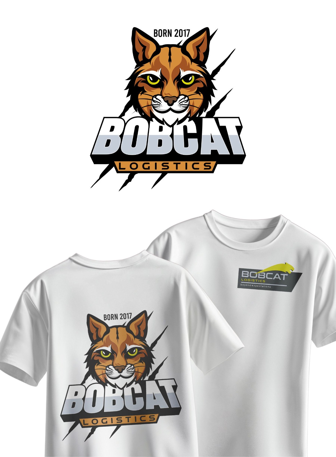 T-shirt Design by debdesign for Bobcat Logistics Ltd | Design #36361328