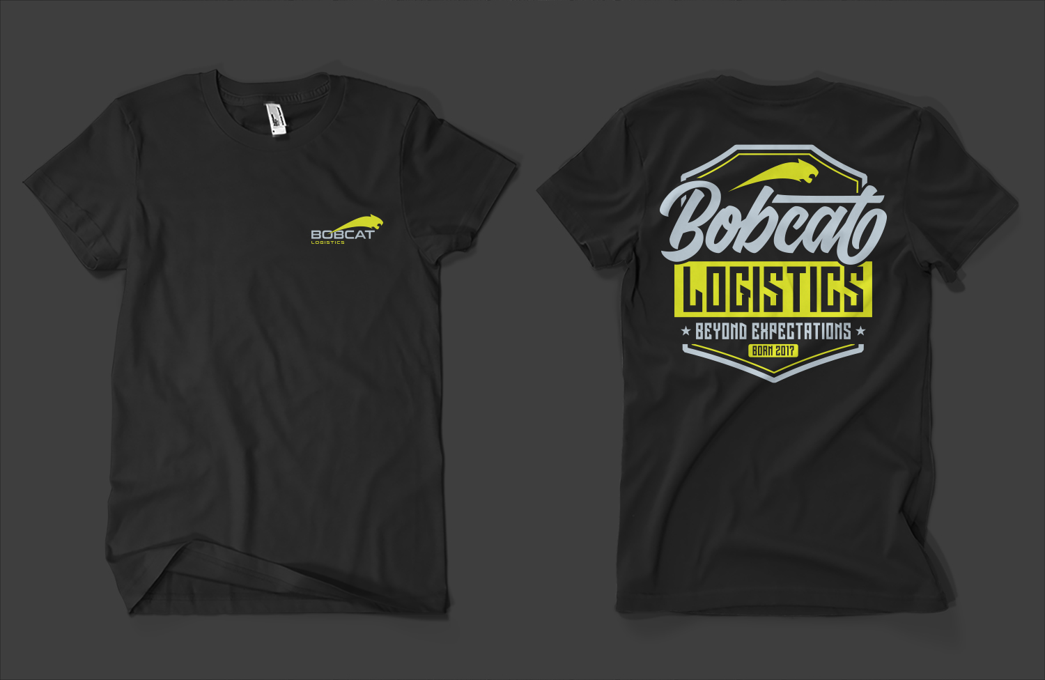 T-shirt Design by Barney Stinson for Bobcat Logistics Ltd | Design #36375528