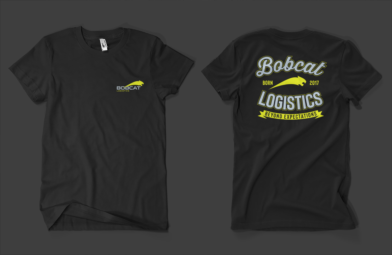 T-shirt Design by Barney Stinson for Bobcat Logistics Ltd | Design #36375819