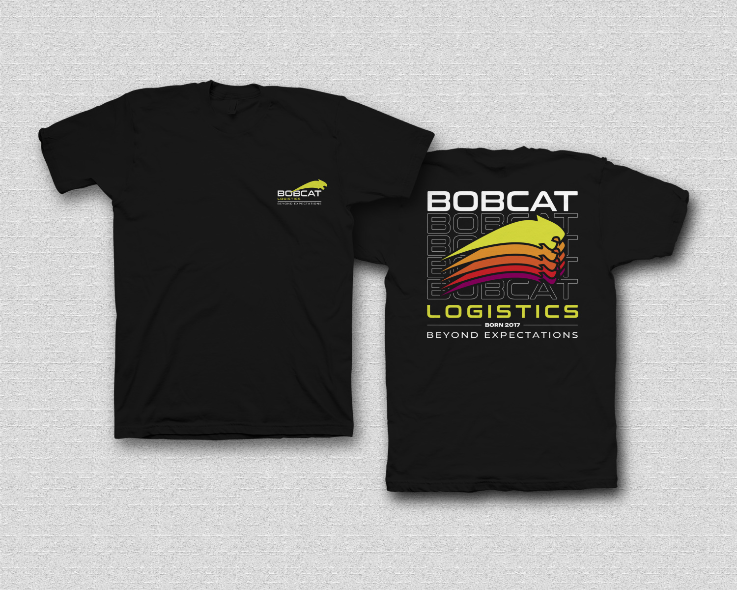 T-shirt Design by saka.aleksandar for Bobcat Logistics Ltd | Design #36410167