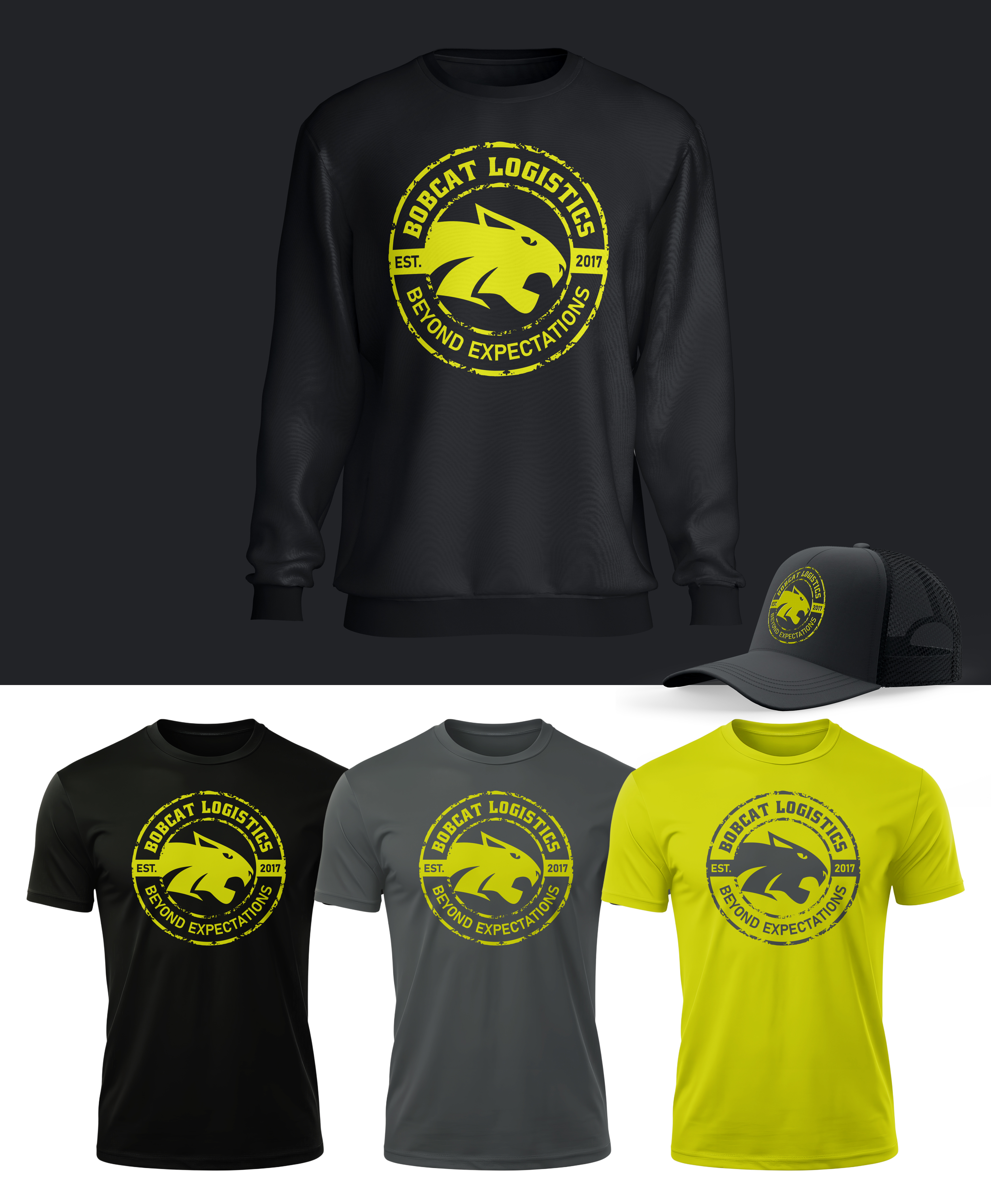 T-shirt Design by D'Mono for Bobcat Logistics Ltd | Design #36411524