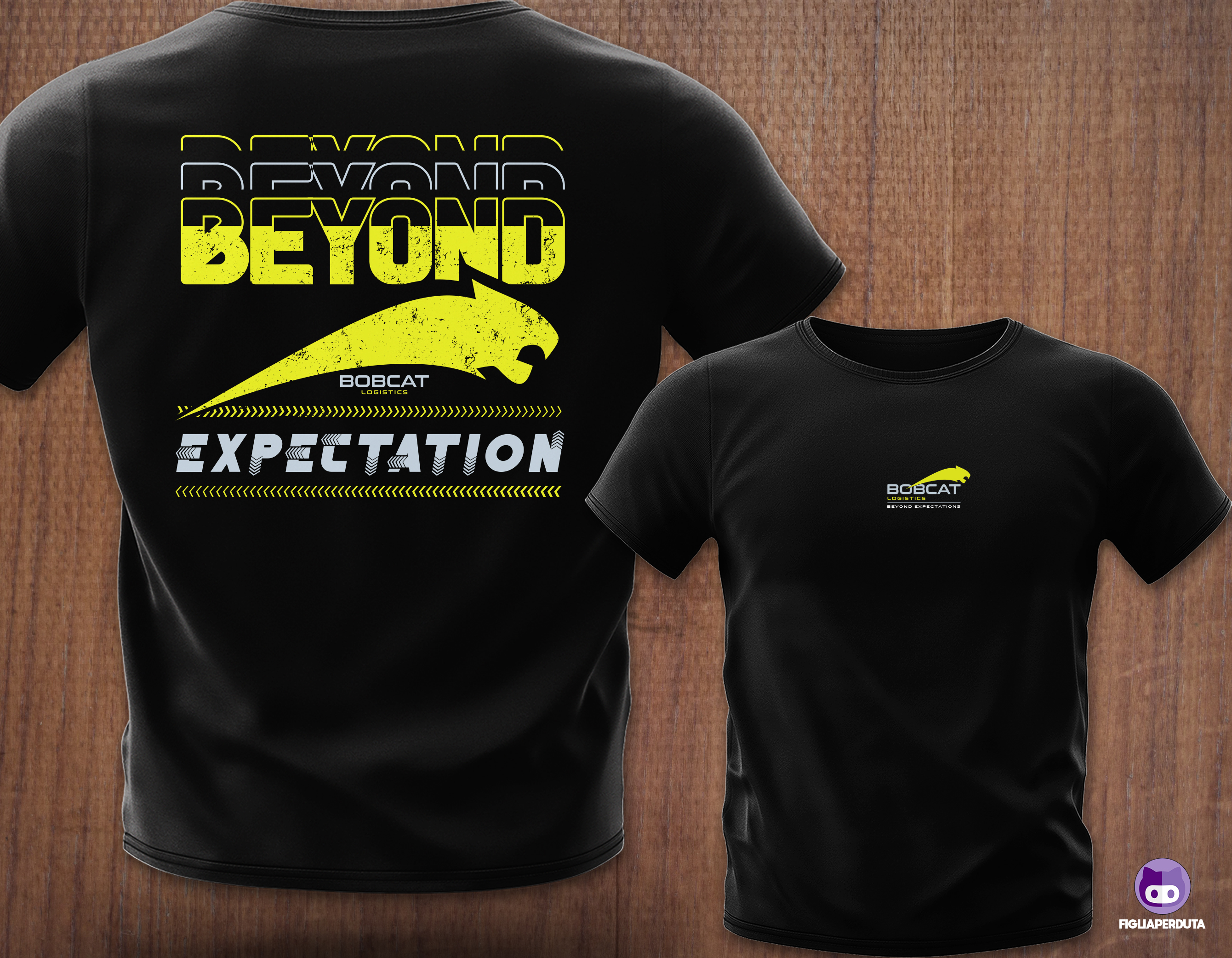 T-shirt Design by FigliaPerduta for Bobcat Logistics Ltd | Design #36367732