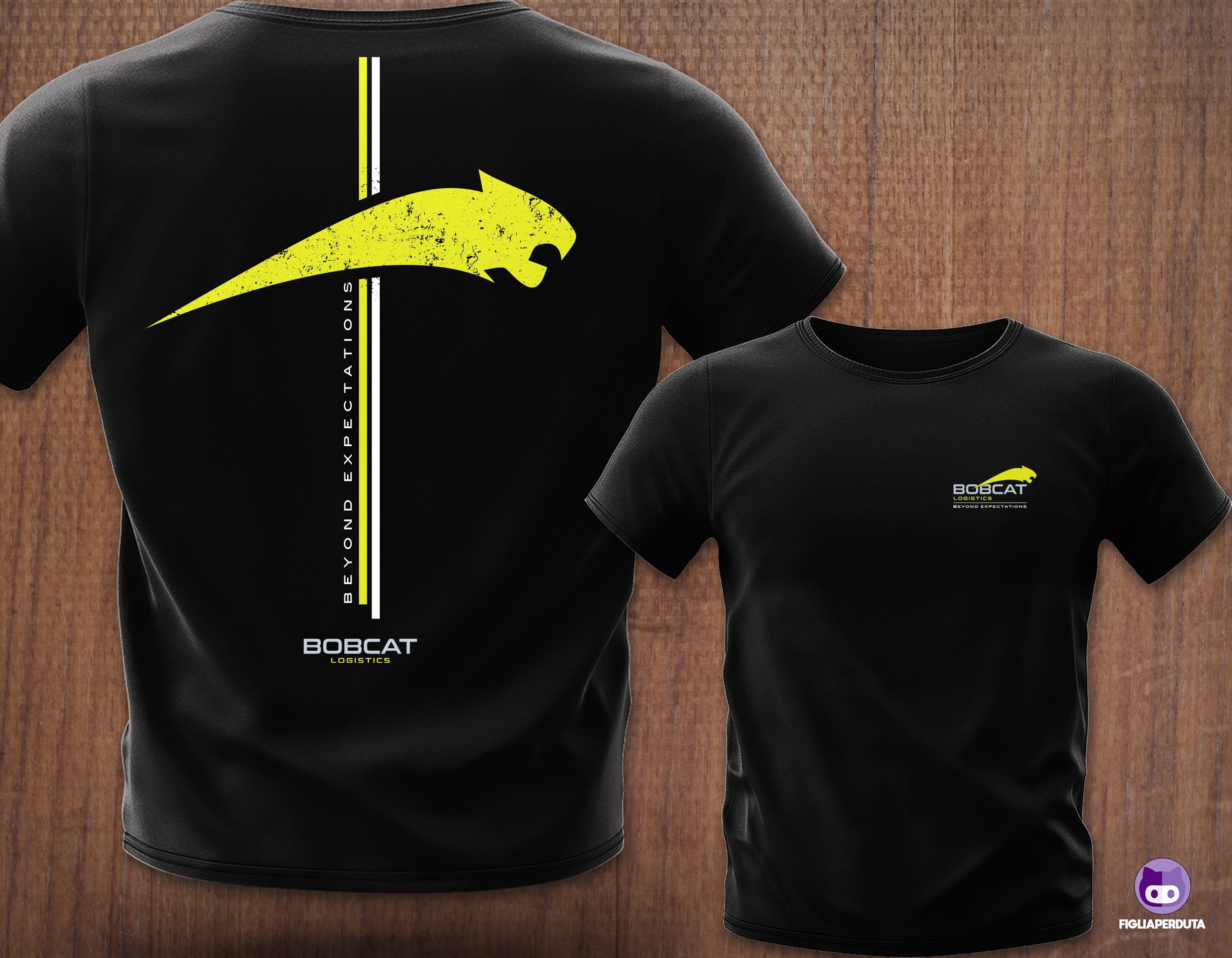 T-shirt Design by FigliaPerduta for Bobcat Logistics Ltd | Design #36367855