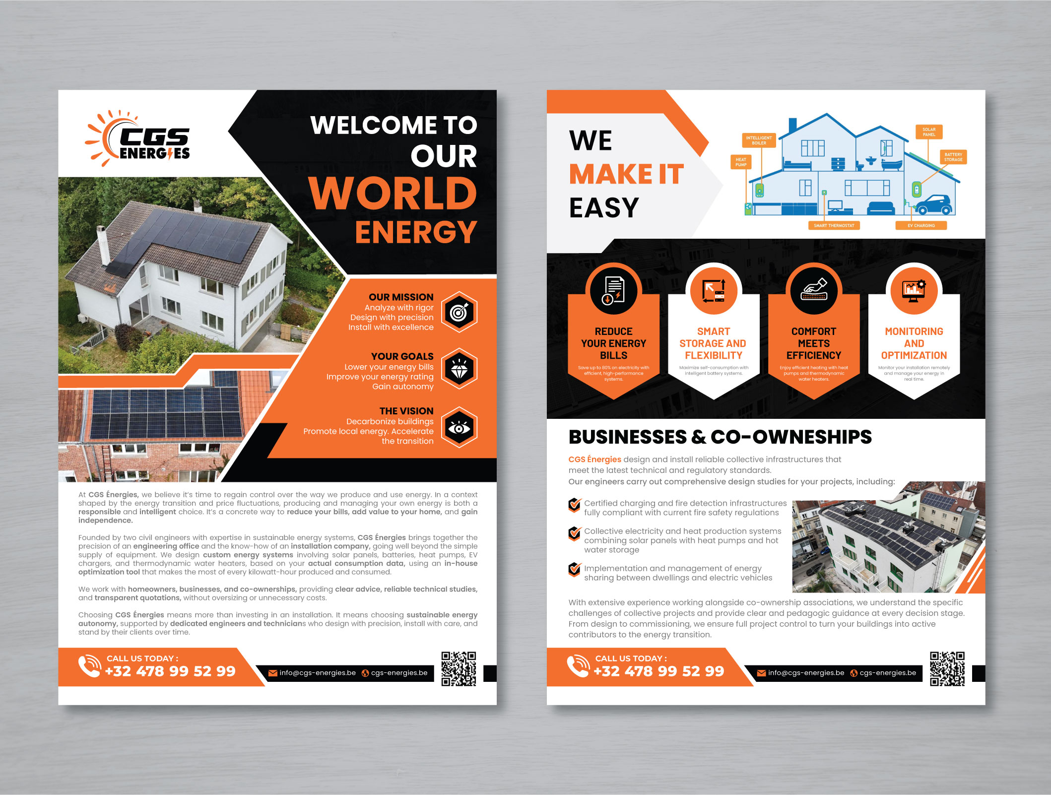 Flyer Design by artbitin for CGS Energies | Design #36351825