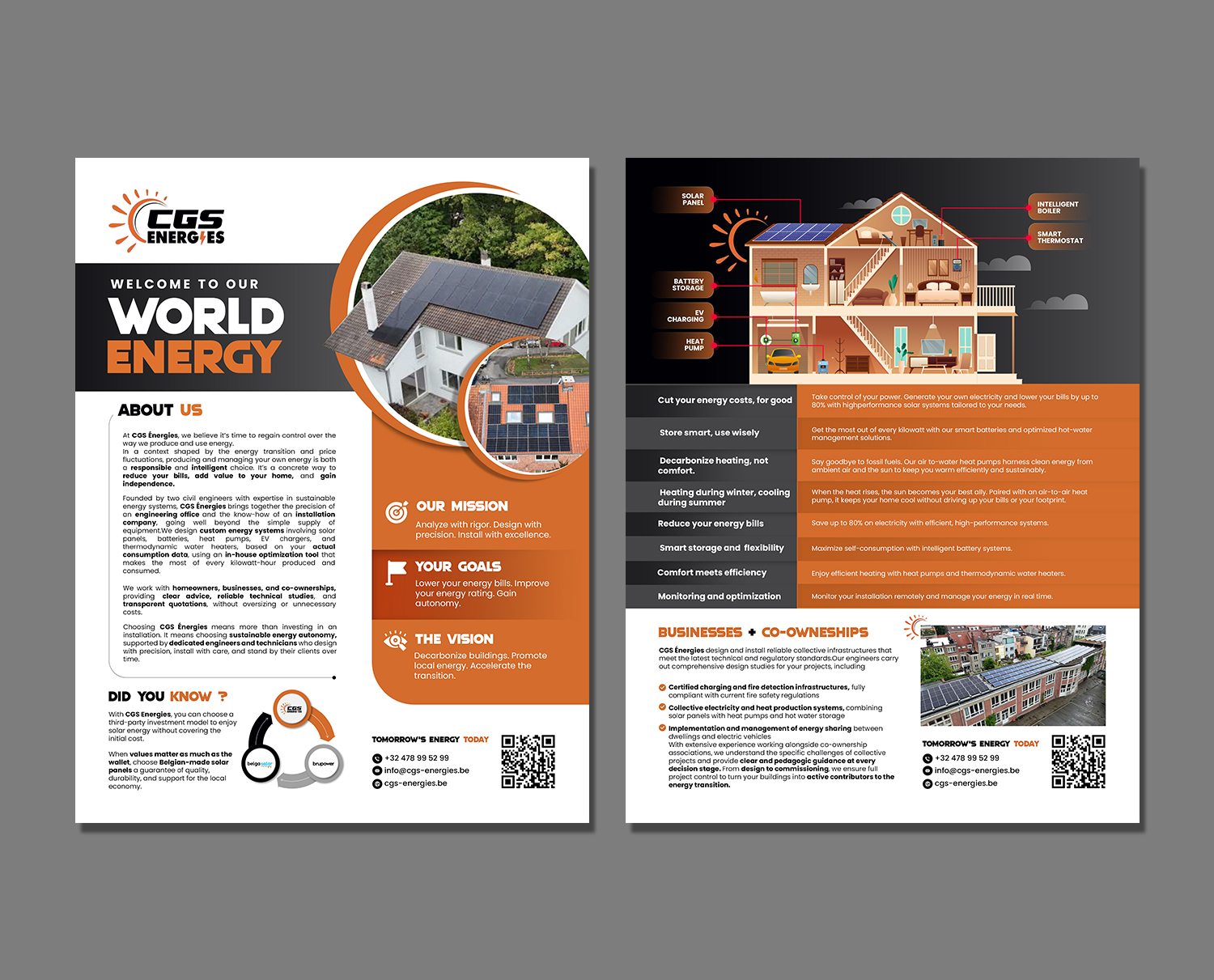 Flyer Design by debdesign for CGS Energies | Design #36351884