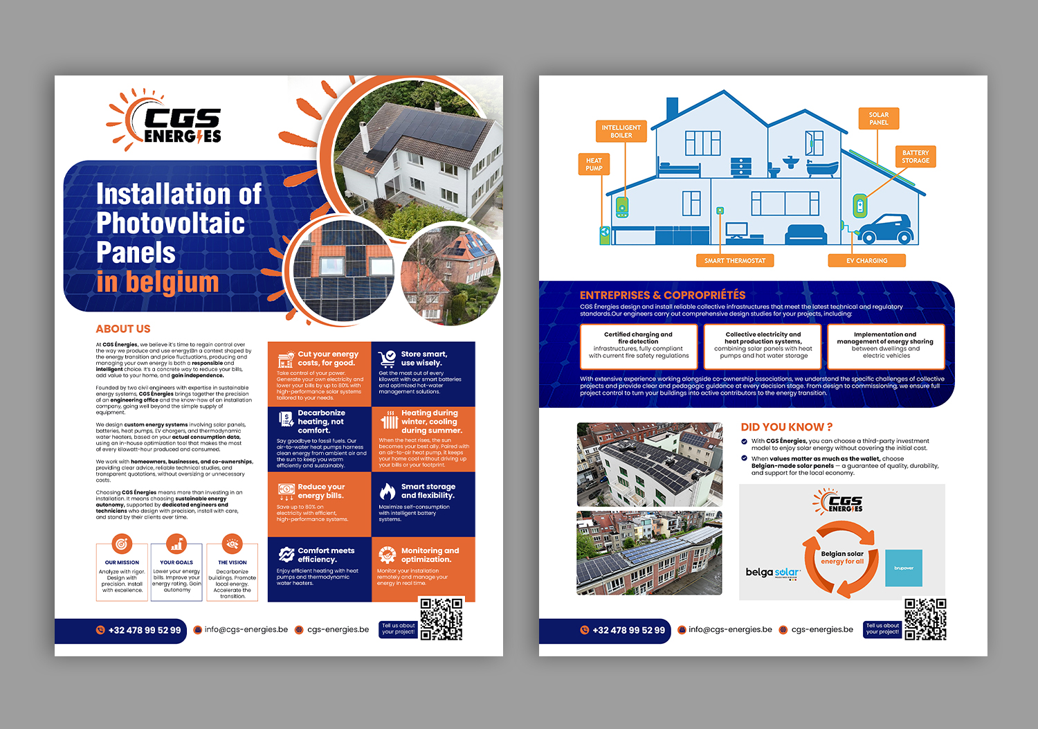 Flyer Design by debdesign for CGS Energies | Design #36352192