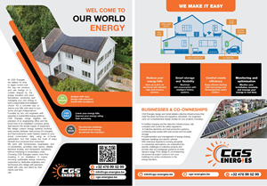 Flyer Design by Isnah Logo for CGS Energies | Design: #36352670