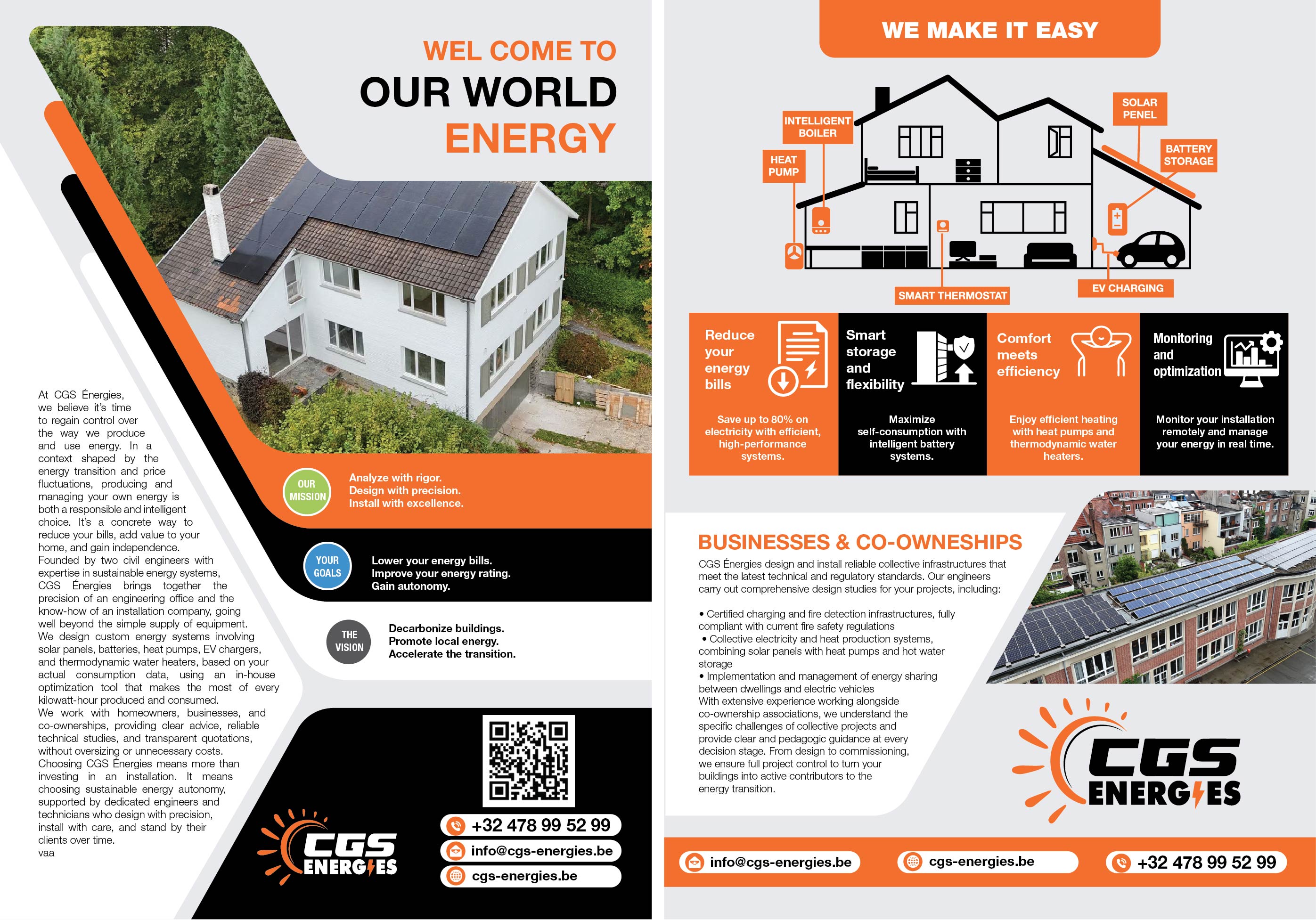 Flyer Design by Isnah Logo for CGS Energies | Design #36353081
