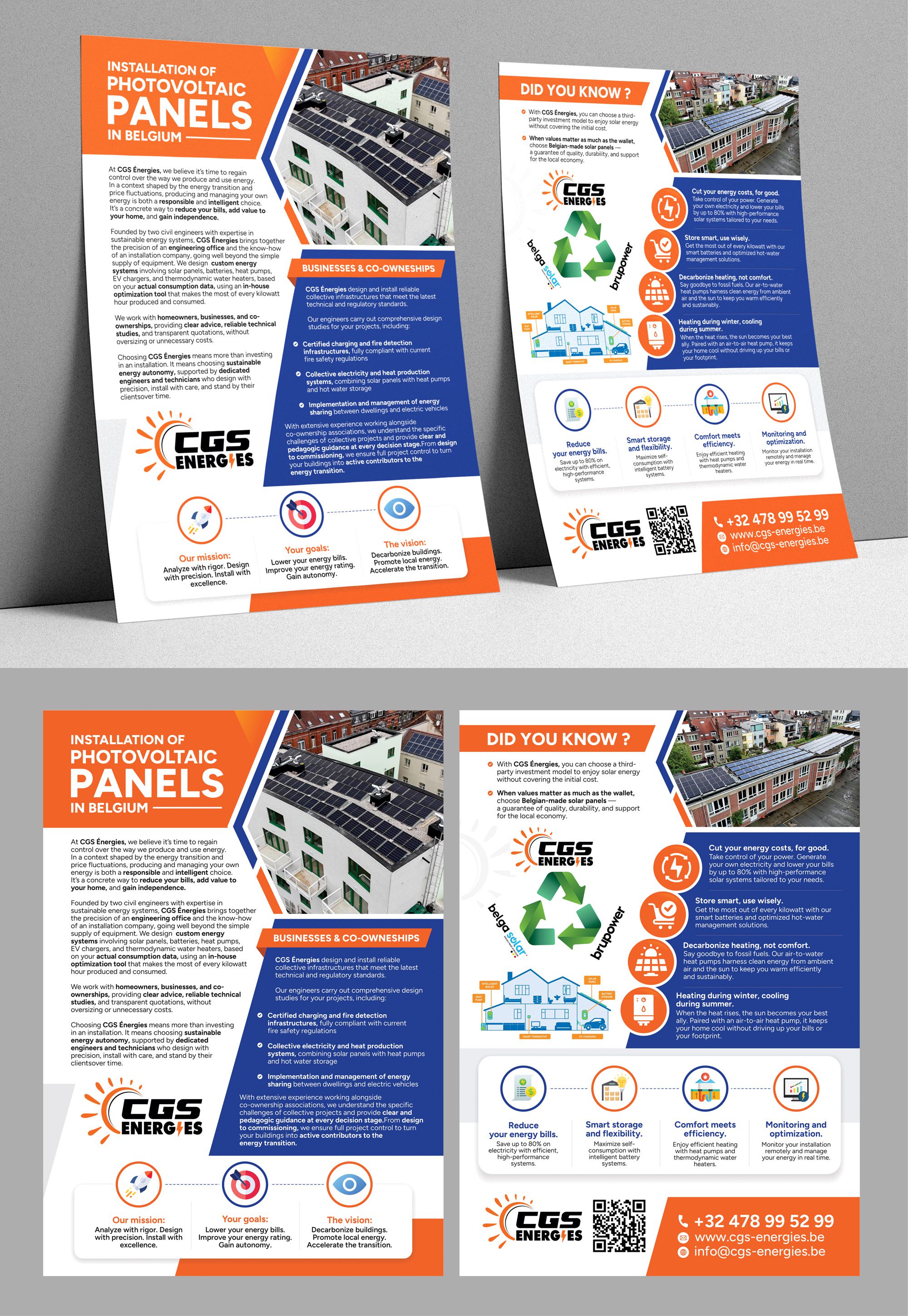 Flyer Design by Dzhafir for CGS Energies | Design #36354041
