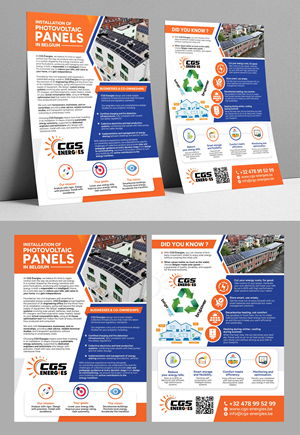 Flyer Design by Dzhafir for CGS Energies | Design: #36354041