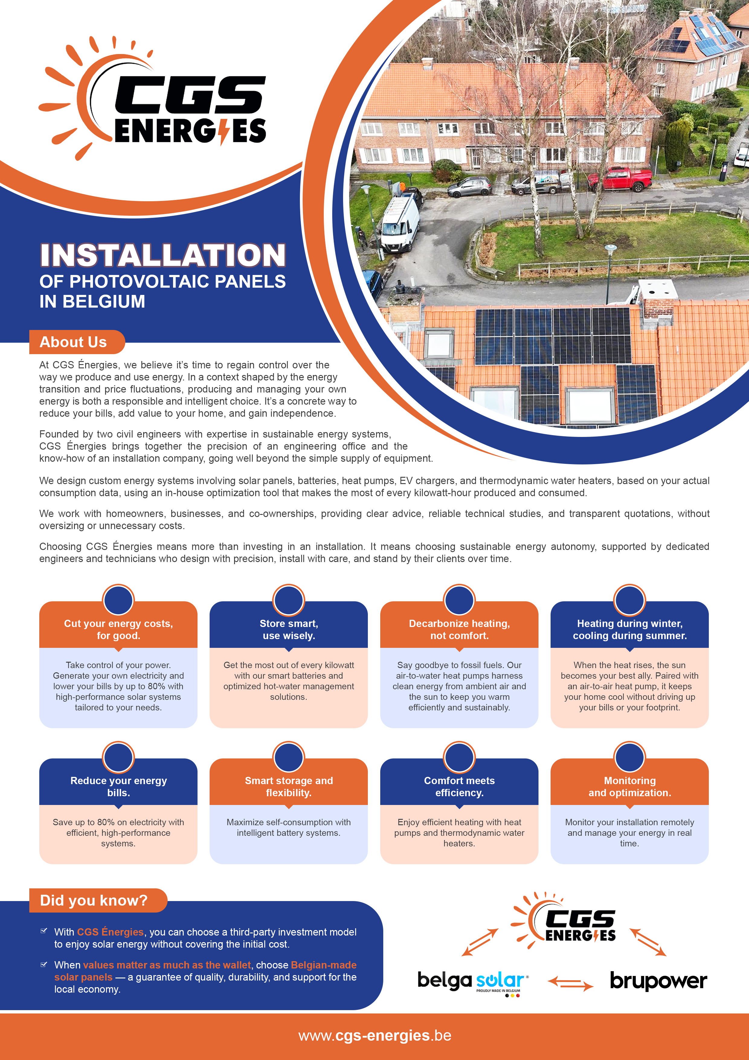 Diseño de Flyer por Graphic Gallery para CGS Energies | Diseño #36353679