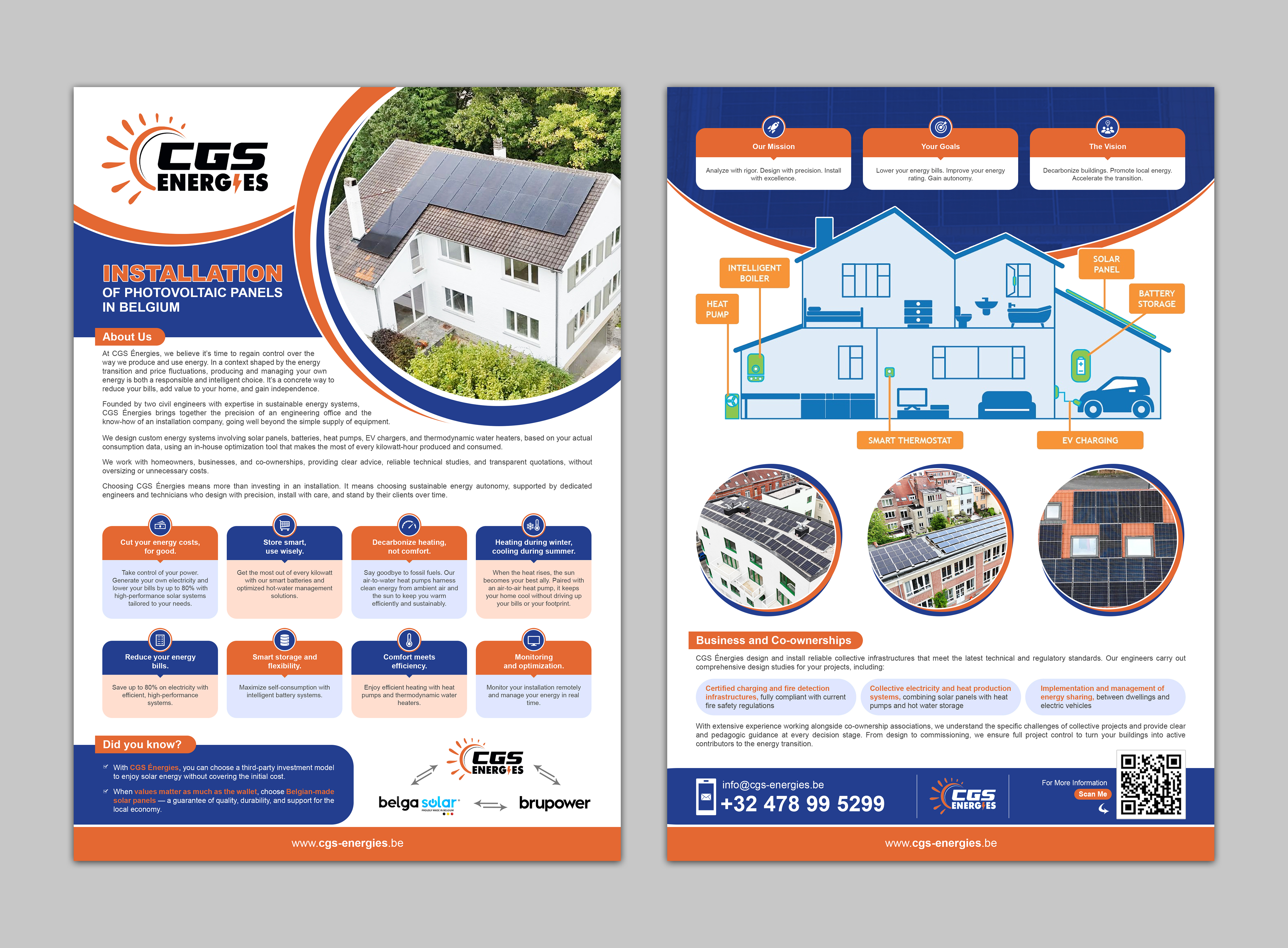 Flyer Design by Graphic Gallery for CGS Energies | Design #36354352