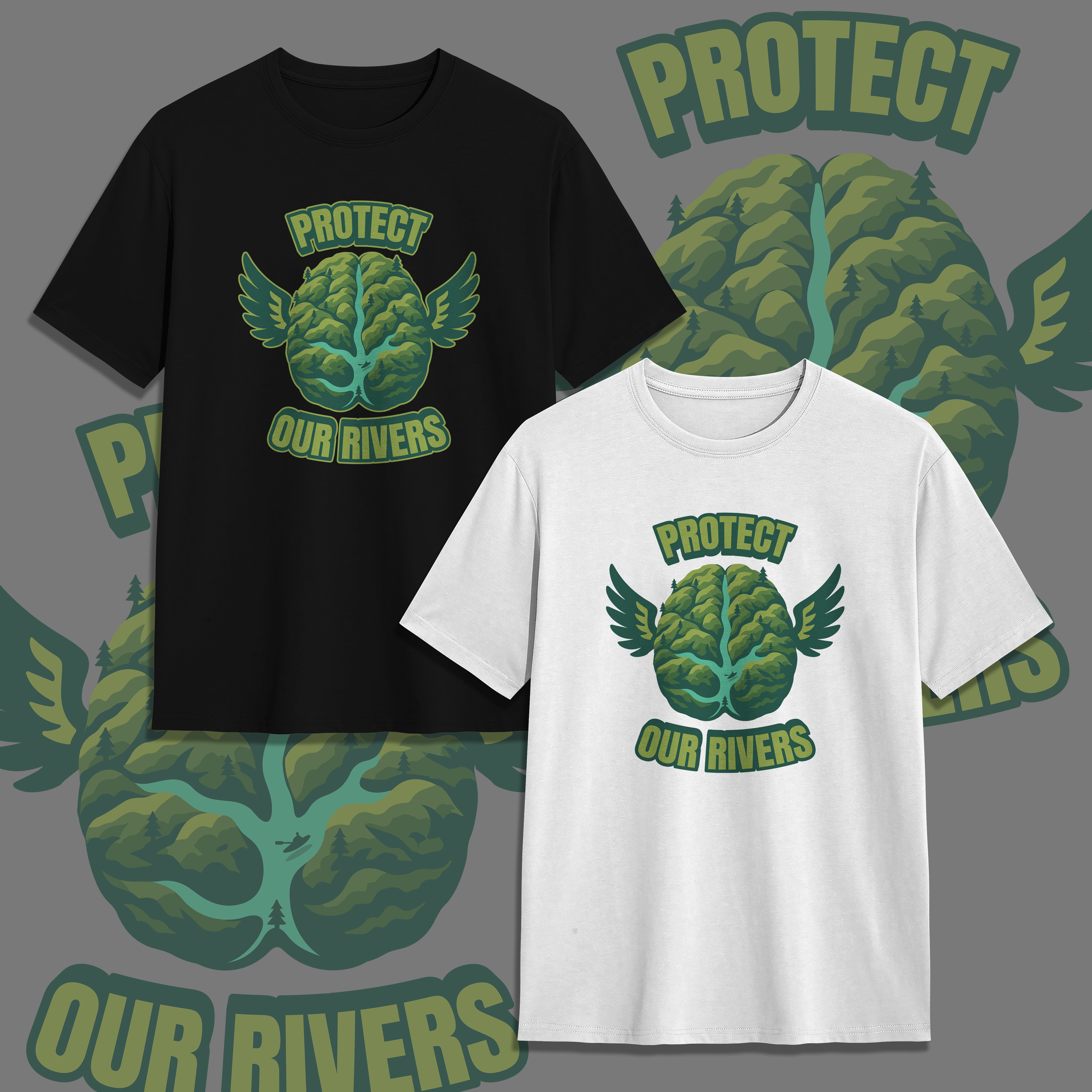 Diseño de Camiseta por V FOUR Design para La Ola Kanuschule | Diseño #36370547