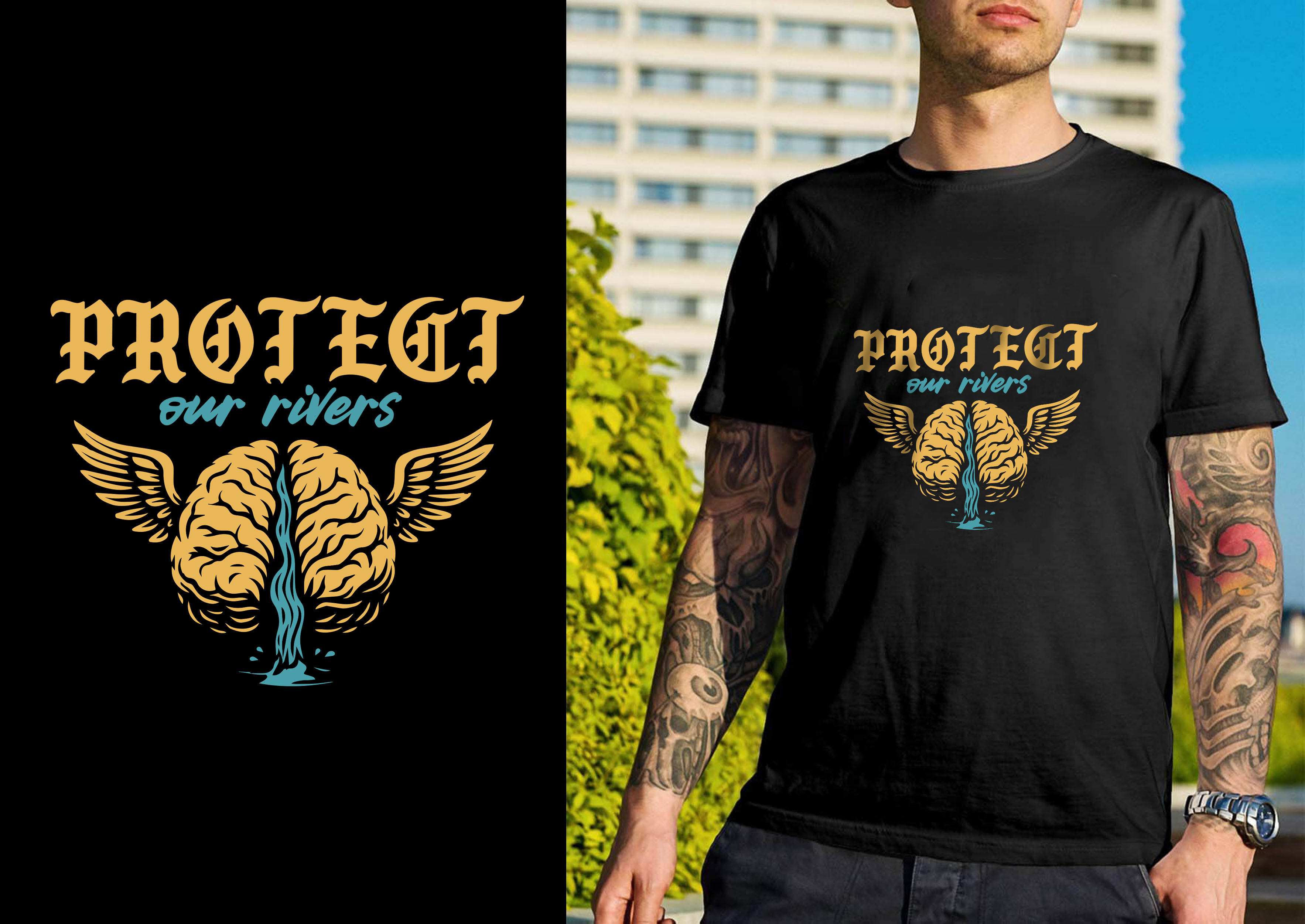 Diseño de Camiseta por KickArt para La Ola Kanuschule | Diseño #36349142