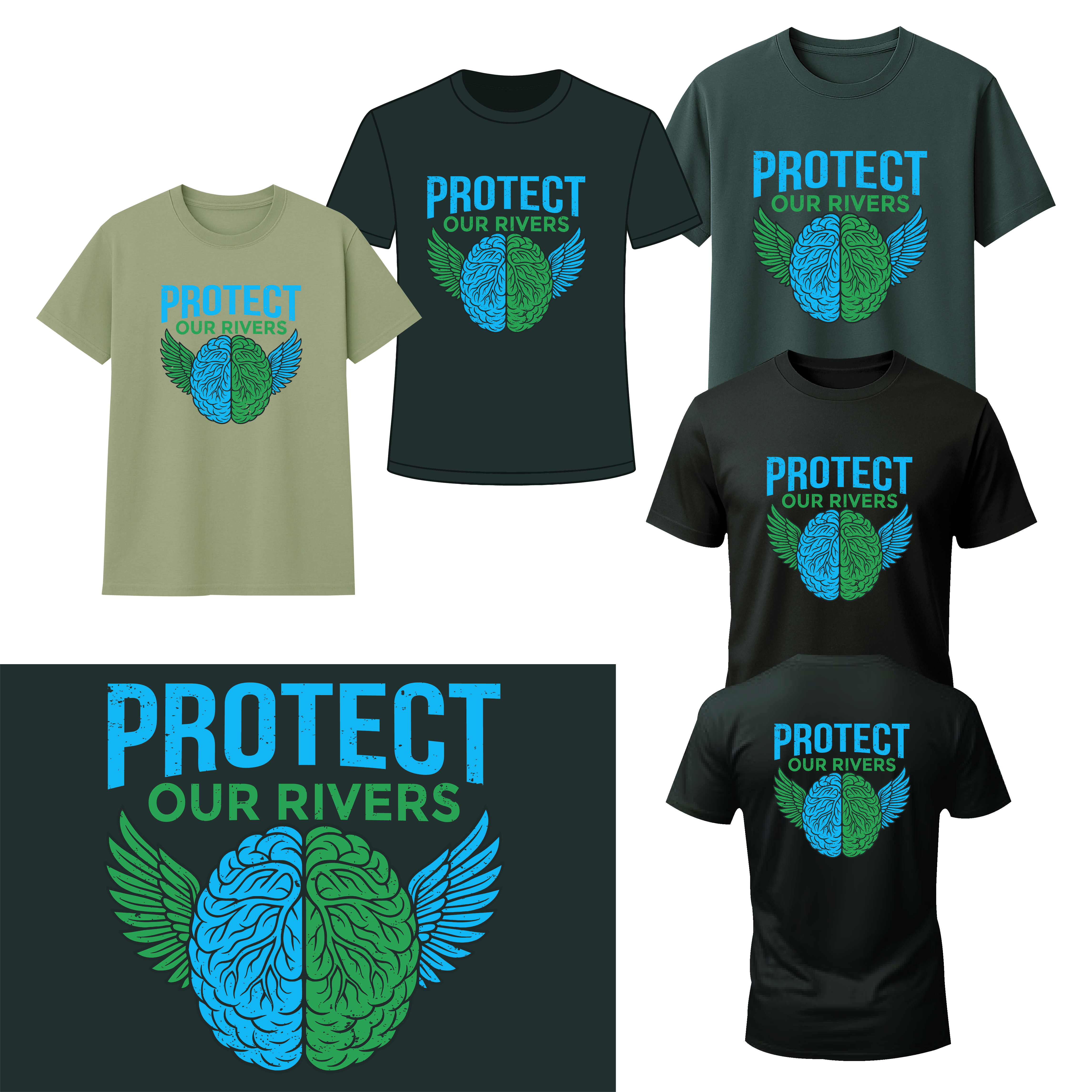 Diseño de Camiseta por amda51 para La Ola Kanuschule | Diseño #36348522