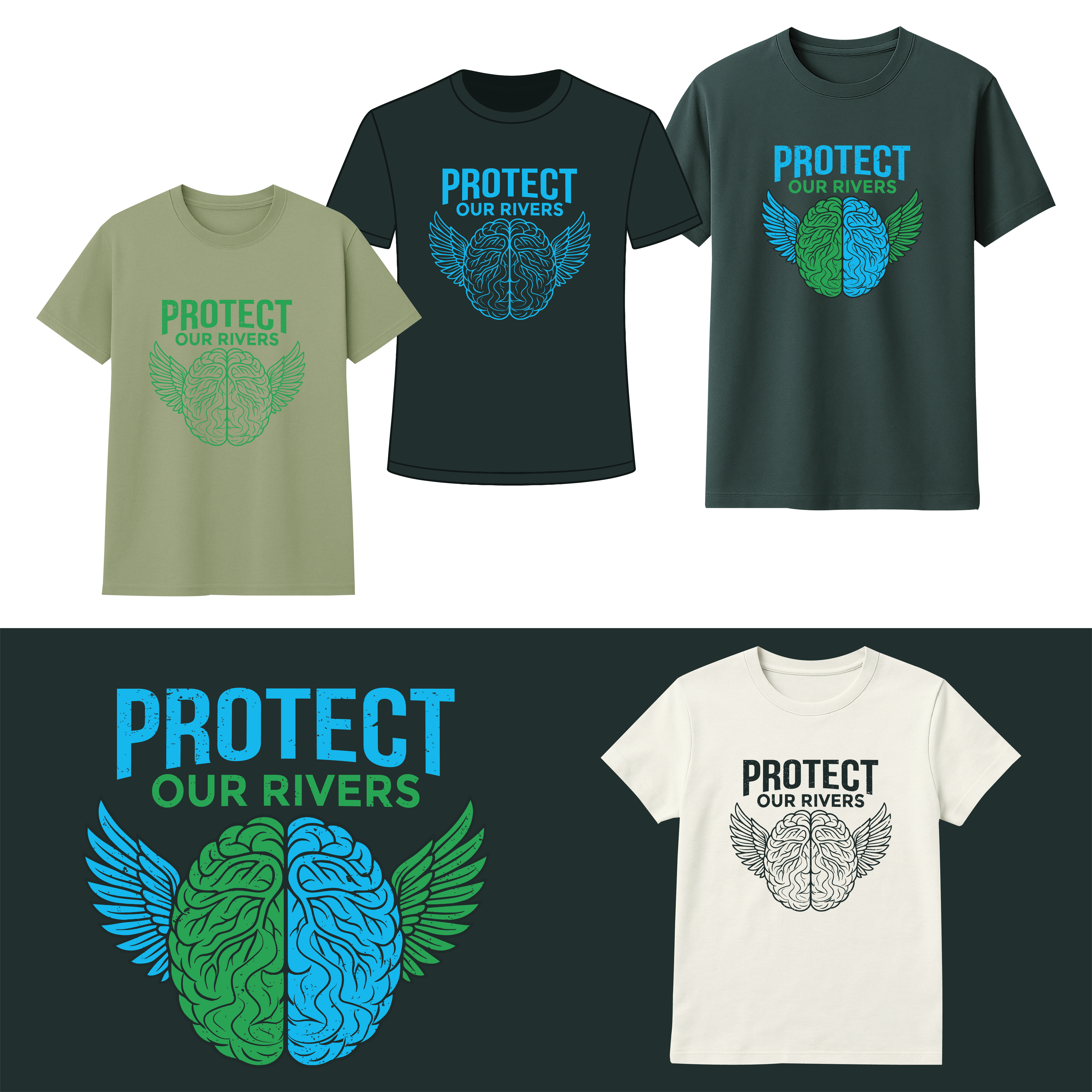 Diseño de Camiseta por amda51 para La Ola Kanuschule | Diseño #36348940