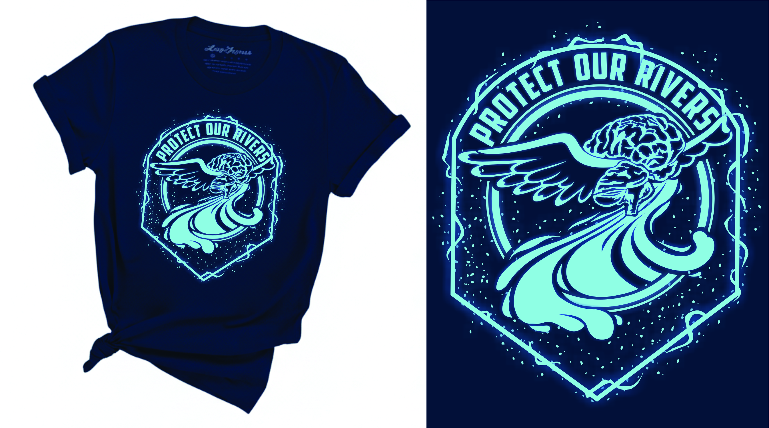 Diseño de Camiseta por Den Bagus para La Ola Kanuschule | Diseño #36373743