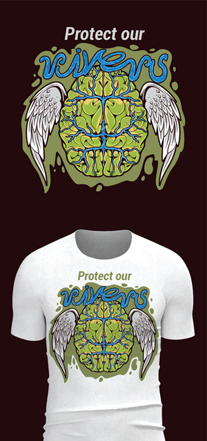 T-shirt Design by ally designs for La Ola Kanuschule | Design #36380856