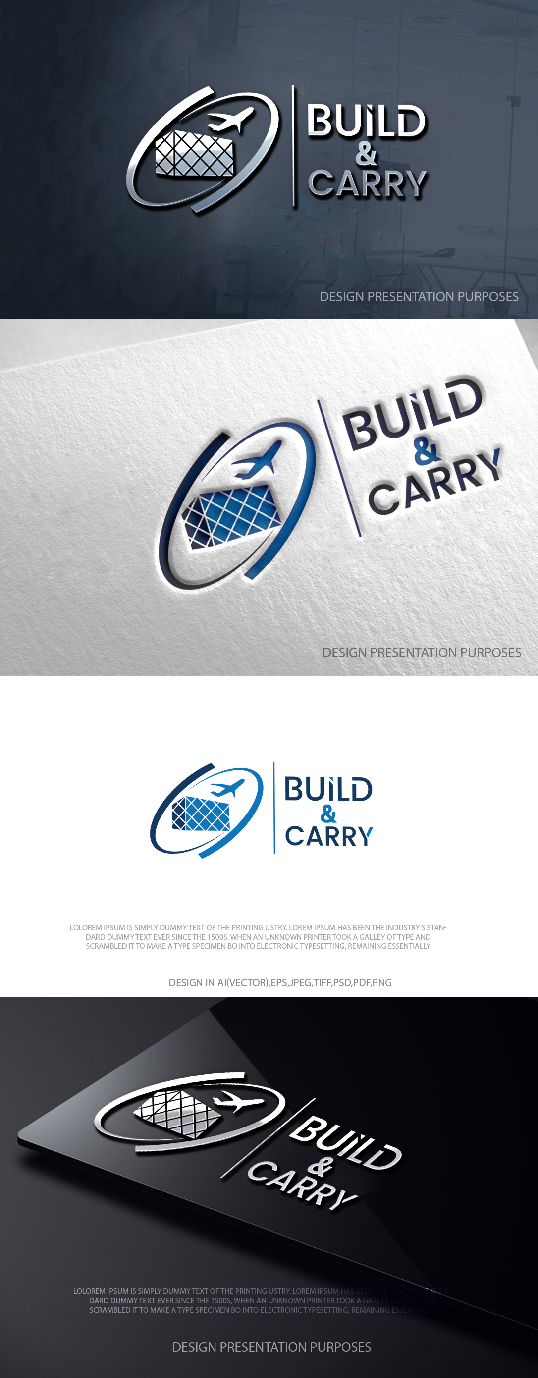Logo Design by zebronicgraphic for Build And Carry | Design #36352112