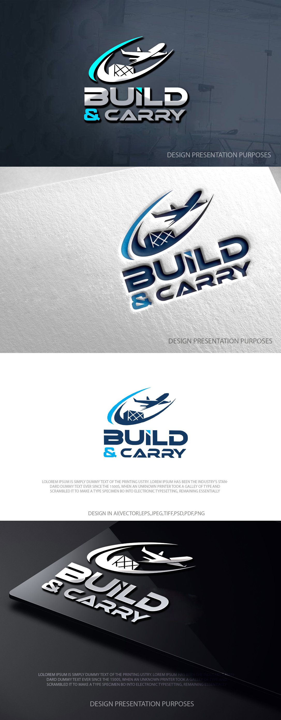 Logo Design by zebronicgraphic for Build And Carry | Design #36352113