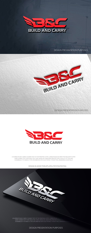 Logo Design by zebronicgraphic for Build And Carry | Design: #36352465