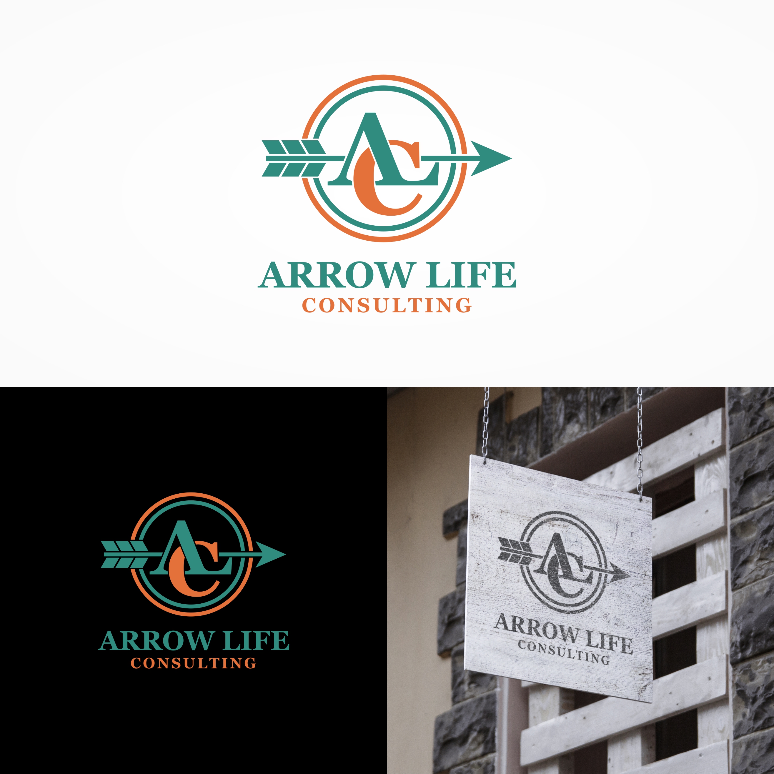 Logo Design by Bingah for Arrow Life Consulting | Design #36367277