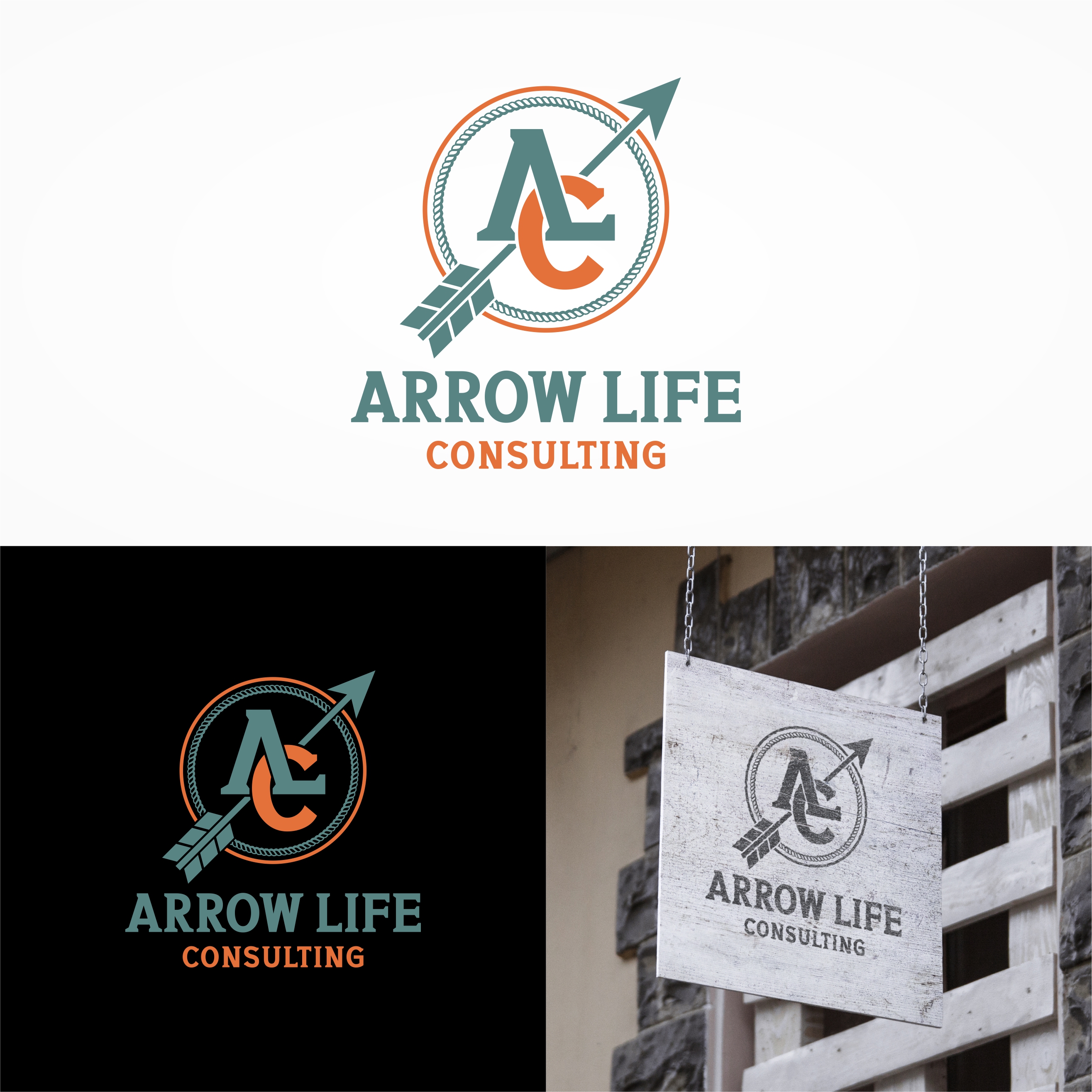 Logo Design by Bingah for Arrow Life Consulting | Design #36369019