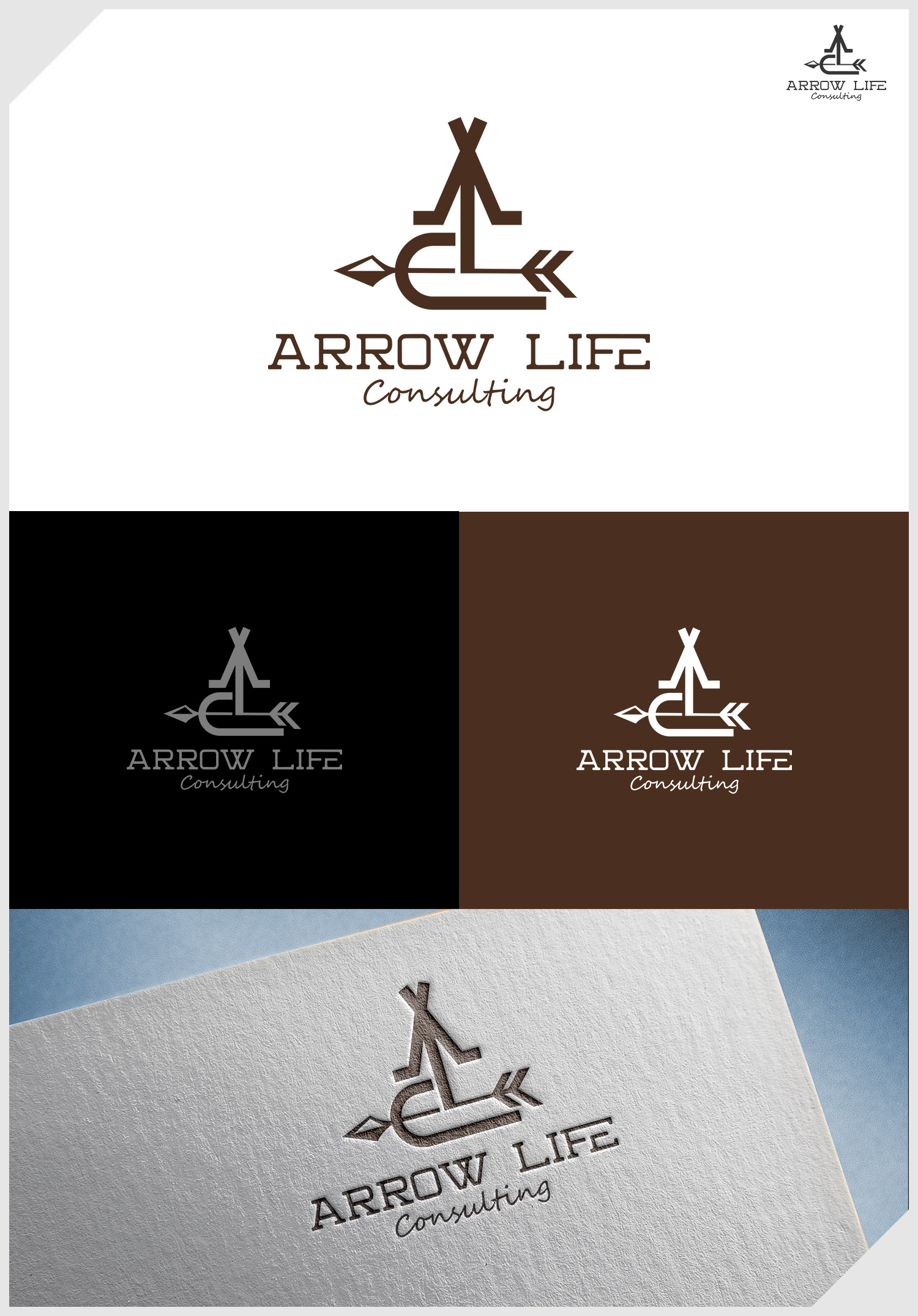 Diseño de Logo por IDesign1606 para Arrow Life Consulting | Diseño #36367610