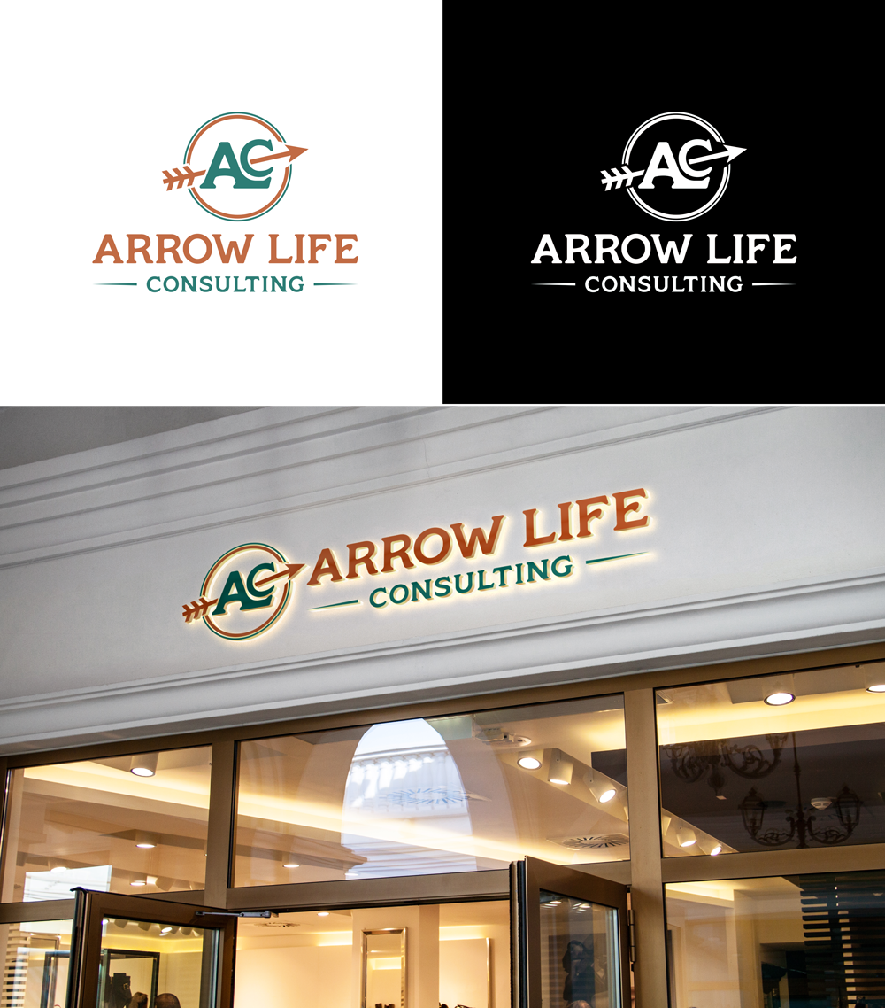 Logo Design by Alb@ri for Arrow Life Consulting | Design #36354132