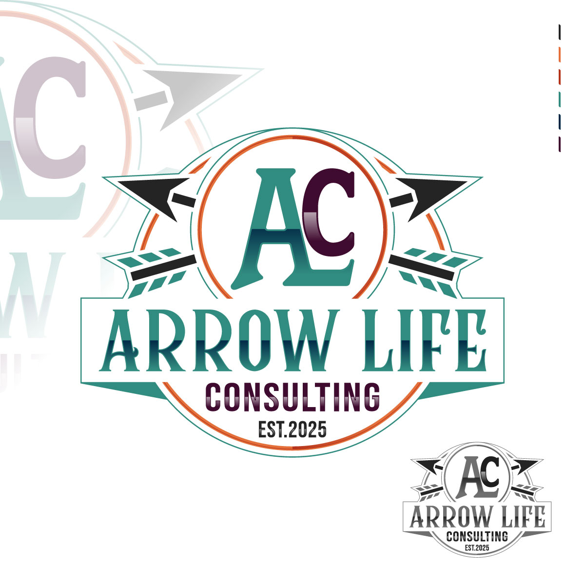 Logo Design by Suvendu.S for Arrow Life Consulting | Design #36364717