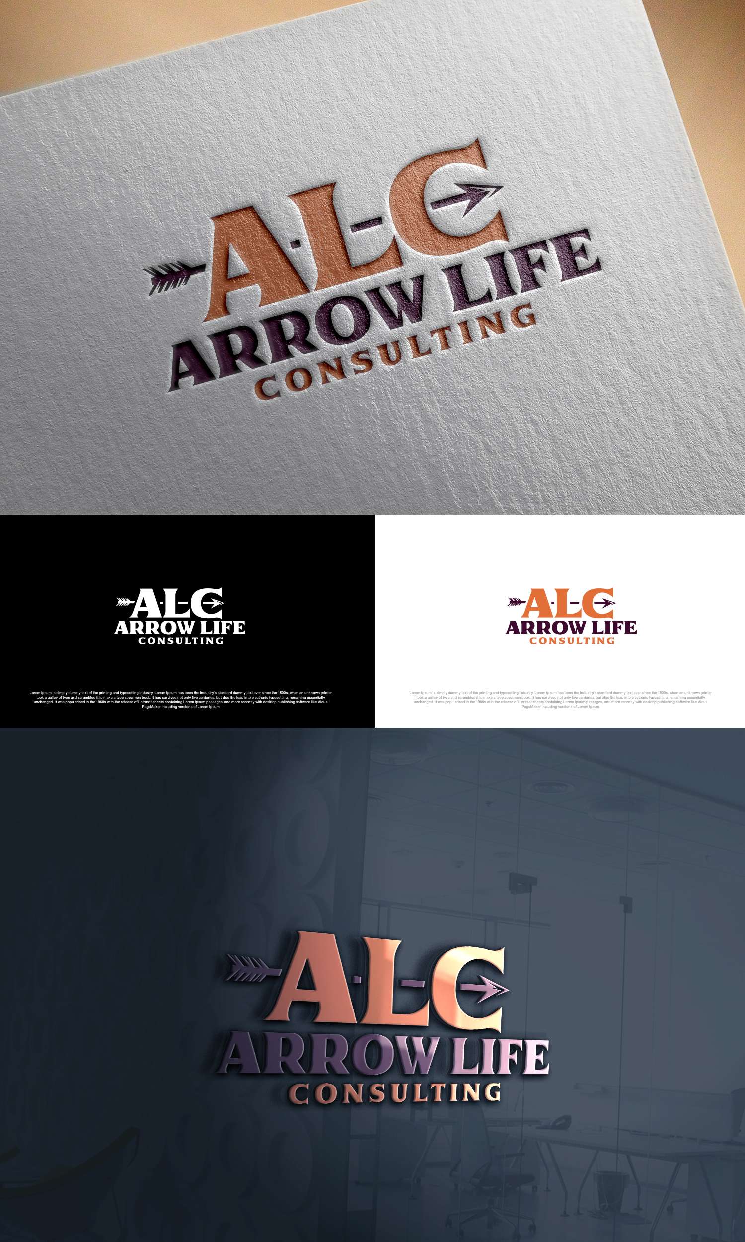 Logo Design by Ahsan Designs for Arrow Life Consulting | Design #36350415