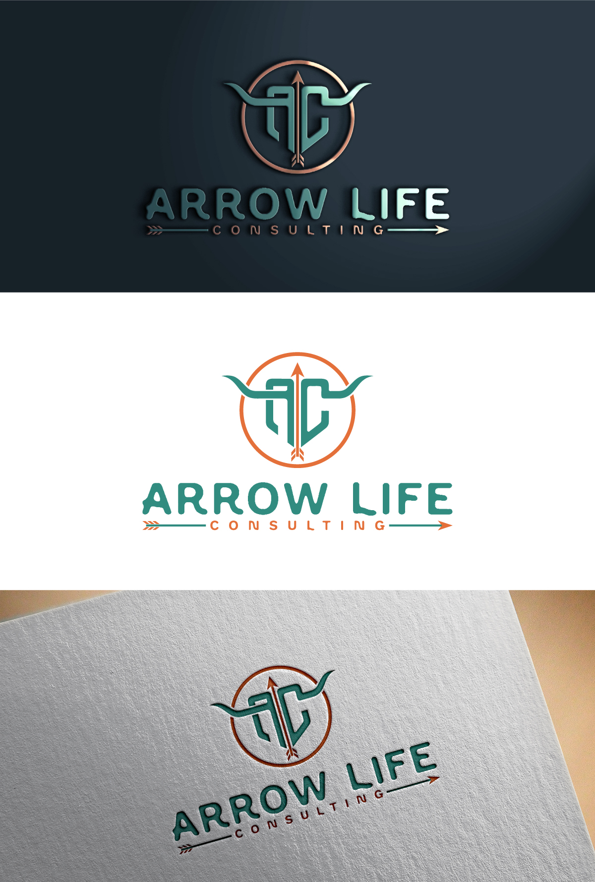 Logo Design by ariba6269 for Arrow Life Consulting | Design #36355768