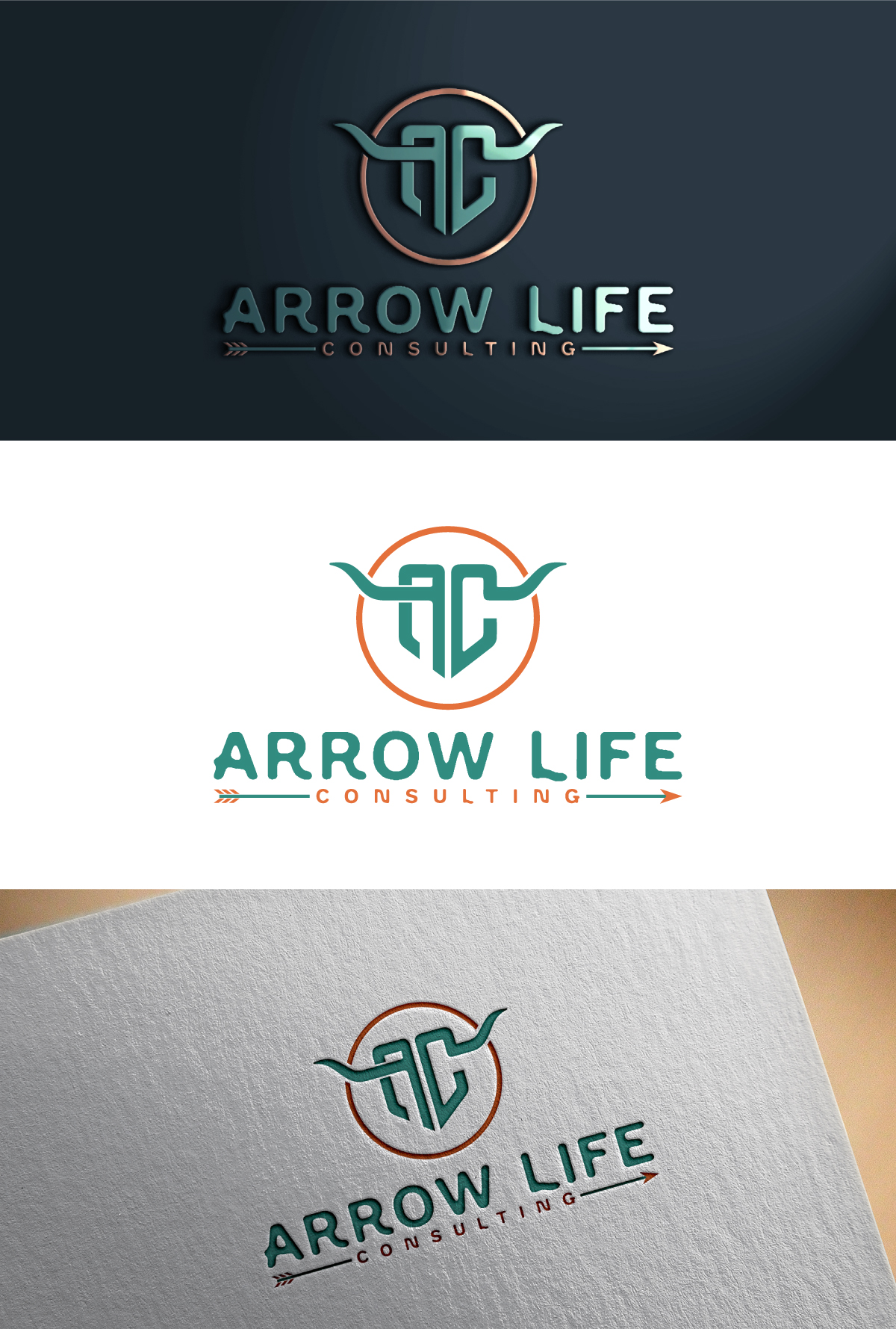 Logo Design by ariba6269 for Arrow Life Consulting | Design #36355769