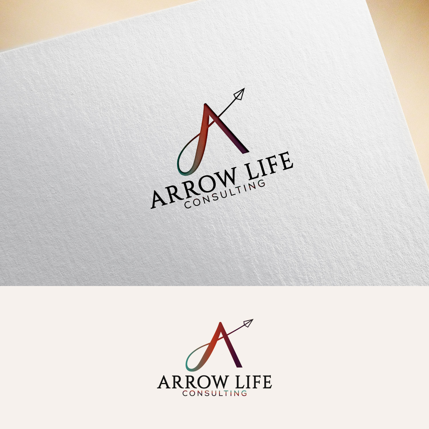 Diseño de Logo por minimalab26 para Arrow Life Consulting | Diseño #36353467