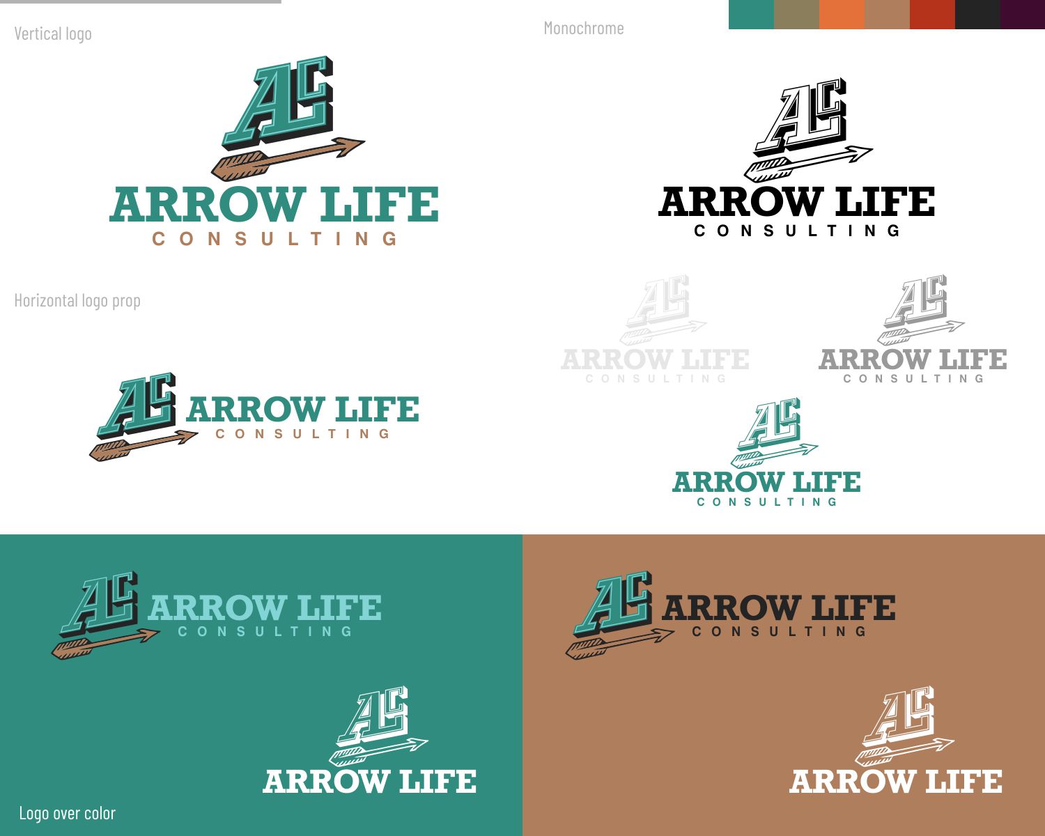 Diseño de Logo por DesignMX (Renan Mejia) para Arrow Life Consulting | Diseño #36355617