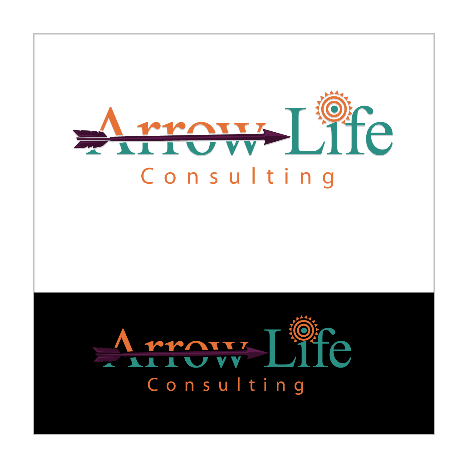 Logo Design by GODDREAMCREATION for Arrow Life Consulting | Design #36353592