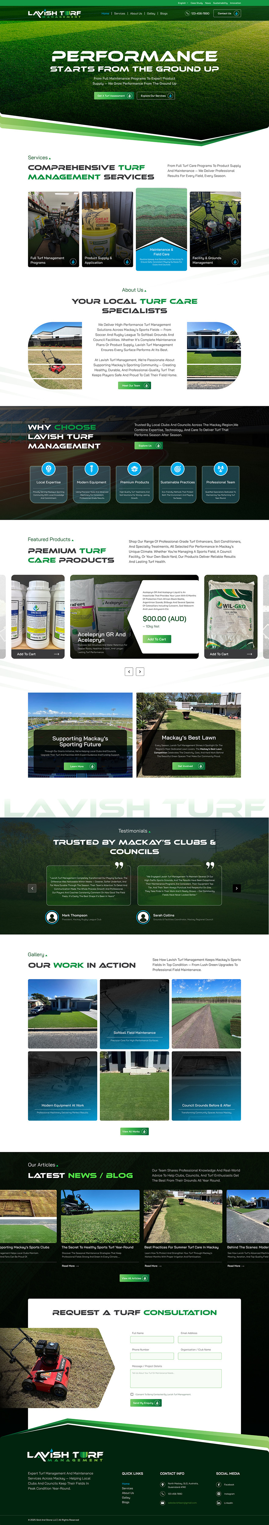 Web Design by IDesign1606 for this project | Design #36404504