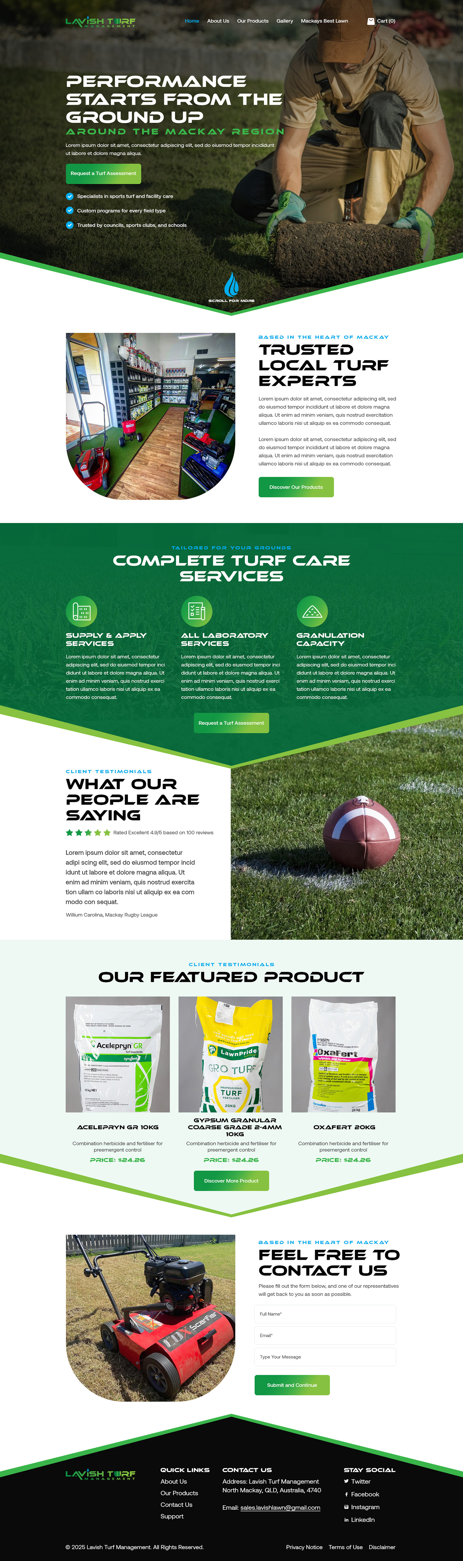 Web Design by IDesign1606 for this project | Design #36404506