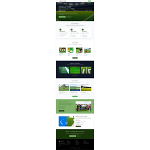 Lavish Turf Management website design
