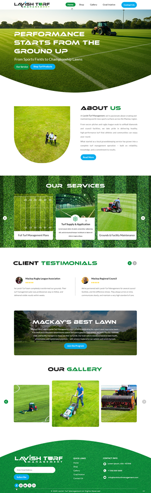 Web Design by pb for this project | Design: #36362084