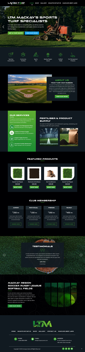 Web Design by pb for this project | Design: #36362085