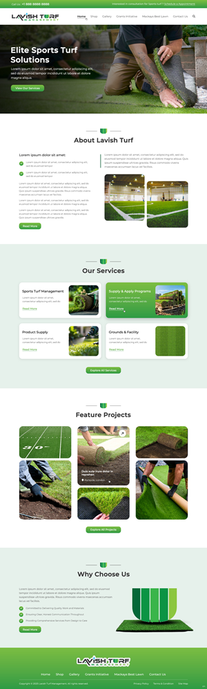 Web Design by pb for this project | Design: #36362086