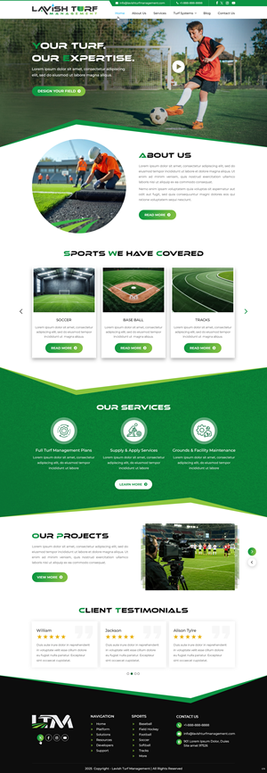 Web Design by pb for this project | Design: #36362093