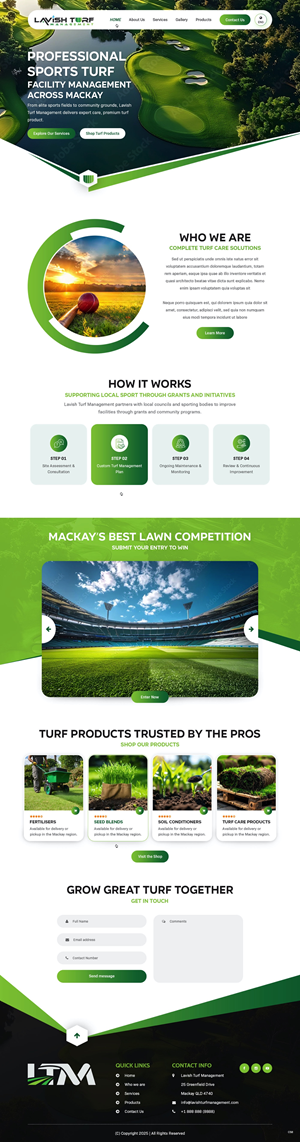 Web Design by pb for this project | Design: #36362096