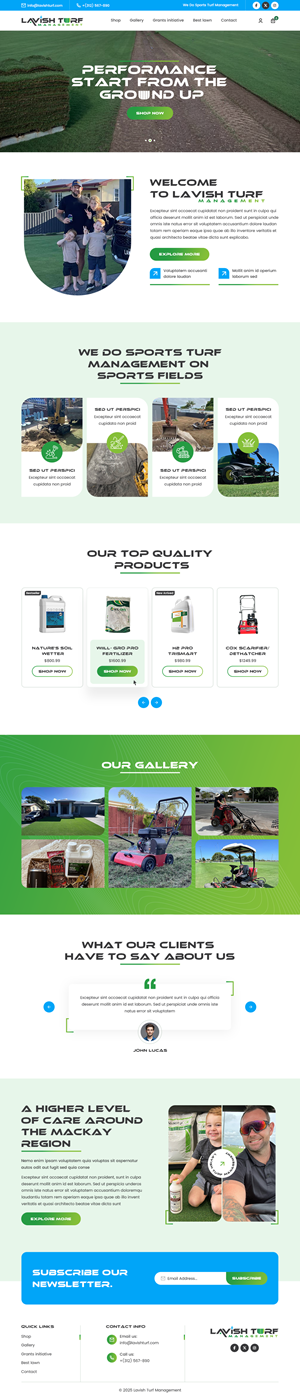 Web Design by sai.designer87 for this project | Design #36382833