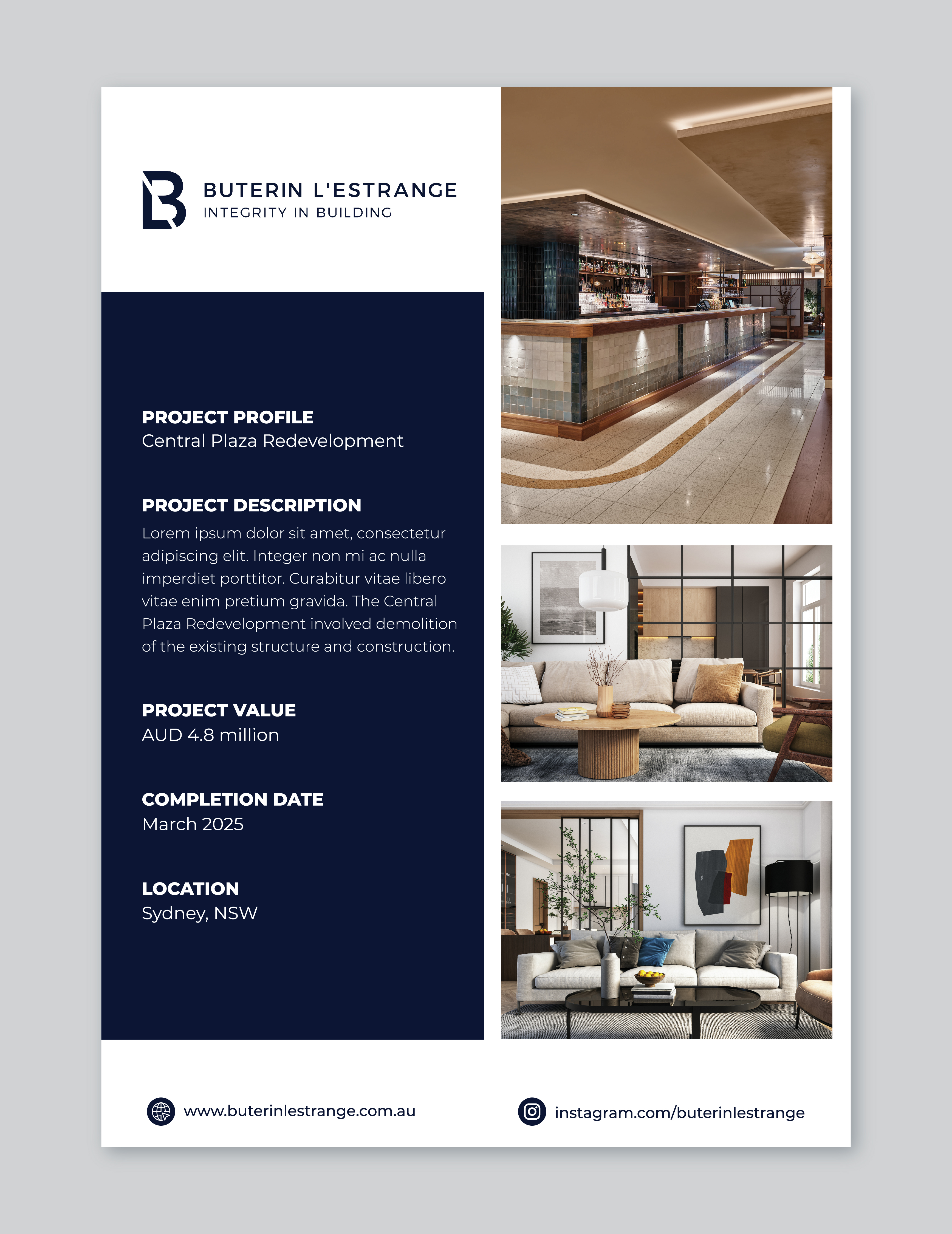 Word Template Design by CRE.TIVE for this project | Design #36379414